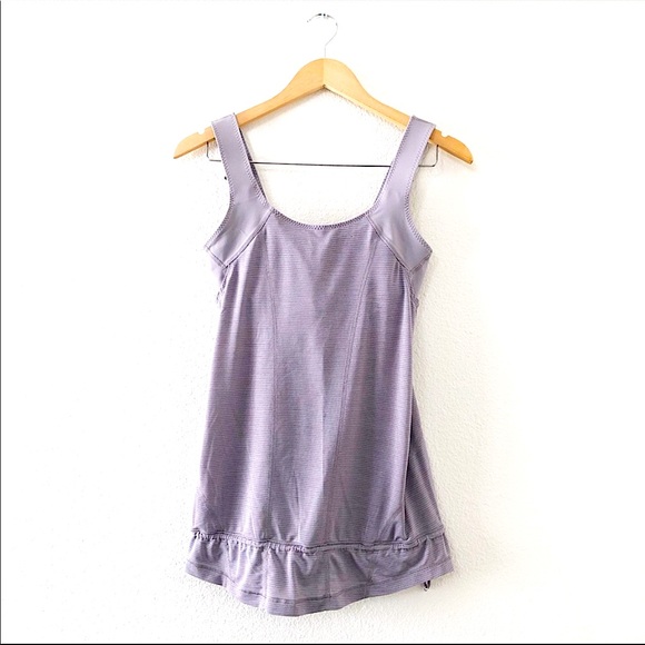 lululemon athletica Tops - Lululemon Athletica Purple Run Times Tank Top  6